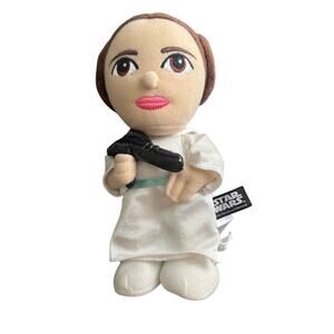 Star Wars‎ 8 Inch Princess Leia Talk Plush WORKS